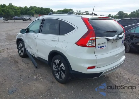 2015 Honda Cr-V Touring из США, поврежденный, VIN 5J6RM4H98FL130051
